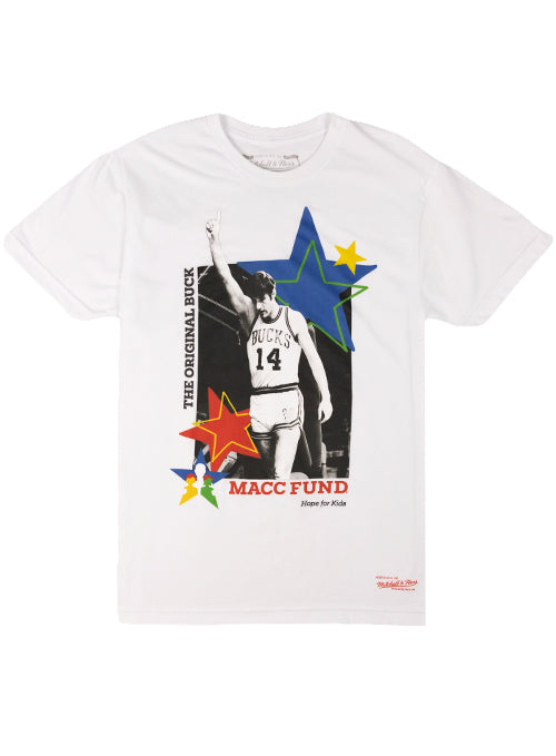 Mitchell & Ness MACC Fund Milwaukee Bucks Fundraiser T-Shirt
