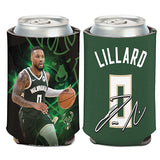 Wincraft Damian Lillard Milwaukee Bucks Koozie