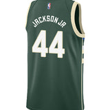 Nike 2022 Icon Edition Andre Jackson Jr. Milwaukee Bucks Swingman Jersey