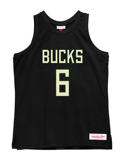 Bucks In Six x Mitchell & Ness Milwaukee Bucks Swingman Jersey-front