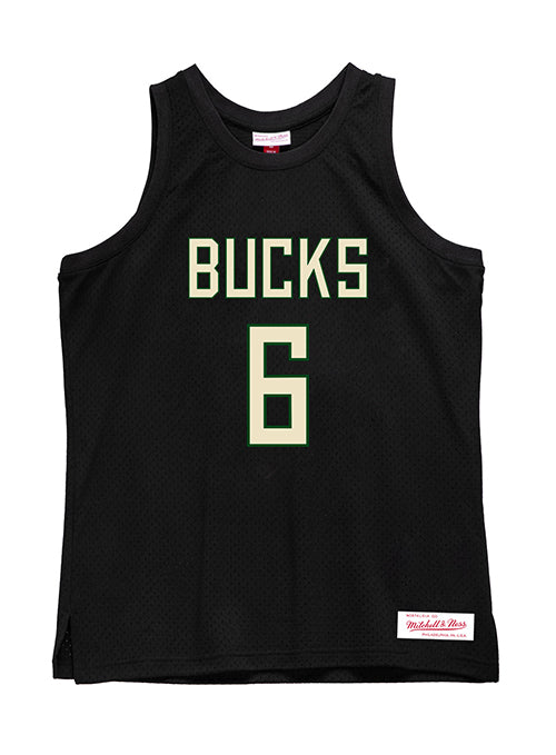 Bucks In Six x Mitchell & Ness Milwaukee Bucks Swingman Jersey-front