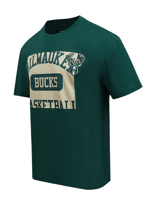 Pro Standard Made To Play Green Milwaukee Bucks T-Shirt-front