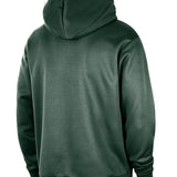 Nike On-Court Spotlight 2024-25 Fir Milwaukee Bucks Hooded Sweatshirt-back