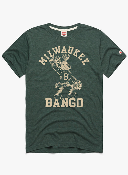 Homage Retro Dancing Bango Milwaukee Bucks T-Shirt