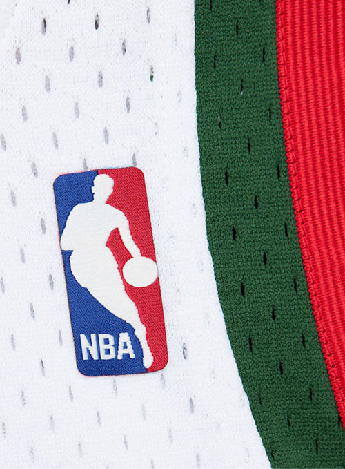 Mitchell & Ness HWC '13 Giannis Antetokounmpo Milwaukee Bucks Swingman Jersey-NBA crest