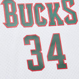 Mitchell & Ness HWC '13 Giannis Antetokounmpo Milwaukee Bucks Swingman Jersey-front