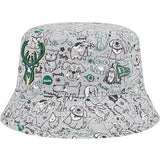 Toddler New Era Milwaukee Bucks Companion Bucket Hat-angled left
