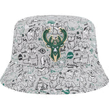 Toddler New Era Milwaukee Bucks Companion Bucket Hat-front