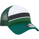 New Era 9Forty Colorblock Milwaukee Bucks Trucker Adjustable Hat-angled right