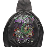 Warren Lotas Milwaukee Bucks in Six Myth of Milwaukee Hooded Sweatshirt-back