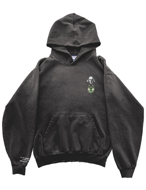 Warren Lotas Milwaukee Bucks in Six Myth of Milwaukee Hooded Sweatshirt-front