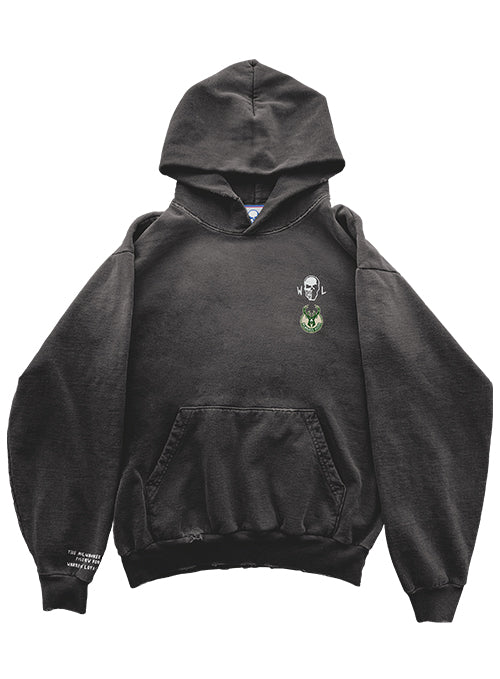Warren Lotas Milwaukee Bucks in Six Myth of Milwaukee Hooded Sweatshirt-front