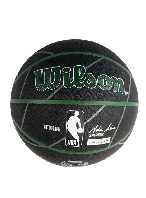 Signed 2023-24 Team Milwaukee Bucks Basketball-back