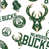 Tervis Milwaukee Bucks 24oz Venture Lite All Over Print Water Bottle-print