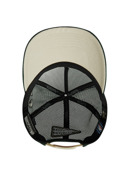 Pro Standard Pennants Milwaukee Bucks Pinch Adjustable Hat-UV