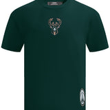 Pro Standard Wingspan Drop Shoulder Milwaukee Bucks T-Shirt-front