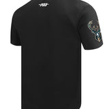 Pro Standard Pennants Black Milwaukee Bucks T-Shirt-angled back