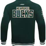 Pro Standard Pennants Milwaukee Bucks Crewneck Sweatshirt-back