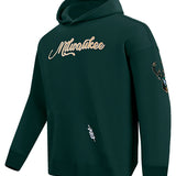 Pro Standard City Signature Milwaukee Bucks Hooded Sweatshirt-angled front