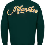 Pro Standard City Signature Milwaukee Bucks Crewneck Sweatshirt-back