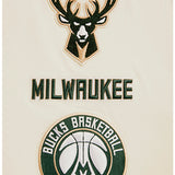 Pro Standard Retro Classic Stripes Milwaukee Bucks T-Shirt-waist