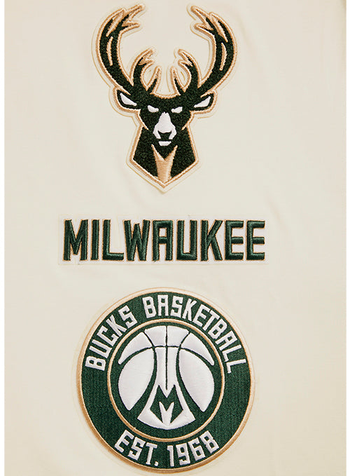 Pro Standard Retro Classic Stripes Milwaukee Bucks T-Shirt-waist