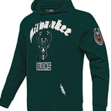 Pro Standard Old English Milwaukee Bucks Kapuzenpullover