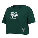 Women's Pro Standard Pennants Milwaukee Bucks Boxy T-Shirt-front