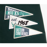 Women's Pro Standard Pennants Milwaukee Bucks Boxy T-Shirt-sleeve