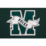 Women's Pro Standard Pennants Milwaukee Bucks Boxy T-Shirt-chest