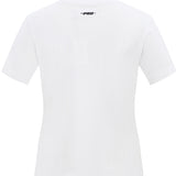 Women's Pro Standard Classic White Milwaukee Bucks Slim Fit T-Shirt-back