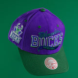Mitchell & Ness HWC '93 Block Sweep Milwaukee Bucks Snapback Hat
