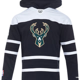 Pro Standard Classic Milwaukee Bucks Hockey Hooded Sweatshirt-front