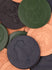 Woolly Made 4-Pack Milwaukee Bucks Leather Coasters-photoshoot