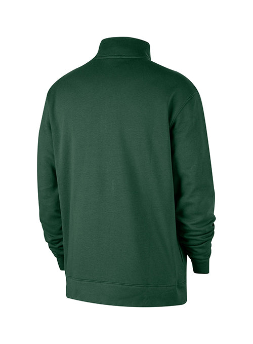 Nike Courtside Club Milwaukee Bucks 1/2 Zip Pullover Sweatshirt-back