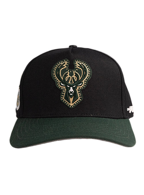 Pro Standard DIY Pick Stitch Milwaukee Bucks Adjustable Hat-front