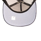 Pro Standard Seersucker Milwaukee Bucks Pinch Front Snapback Hat-UV