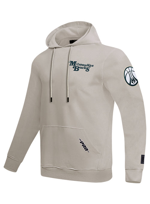 Pro Standard Souvenir Milwaukee Bucks Hooded Sweatshirt-angled front