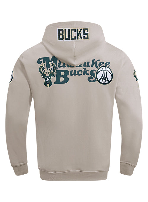 Pro Standard Souvenir Milwaukee Bucks Hooded Sweatshirt--back