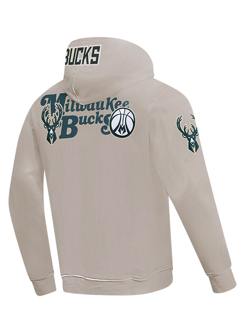 Pro Standard Souvenir Milwaukee Bucks Hooded Sweatshirt-angled back