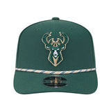 Toddler New Era 9Seventy Multi Rope Milwaukee Bucks Adjustable Hat-front