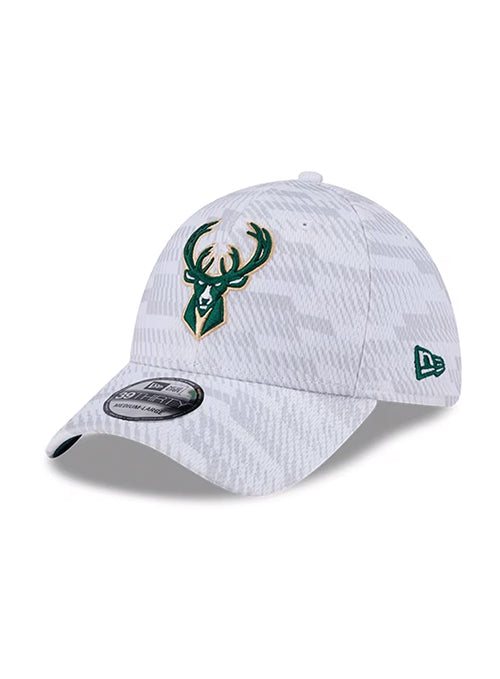 Toddler New Era 39Thirty Graded Milwaukee Bucks Flex Hat-left