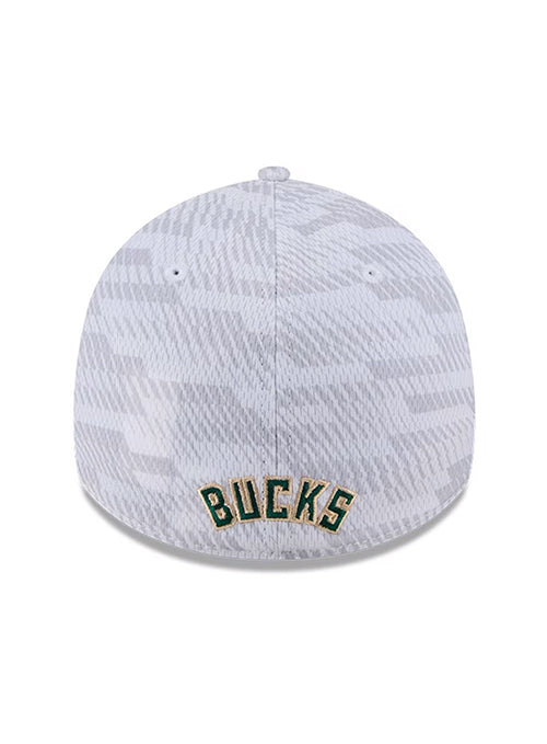 Toddler New Era 39Thirty Graded Milwaukee Bucks Flex Hat-back