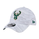 Youth New Era 39Thirty Graded Milwaukee Bucks Flex Hat-left