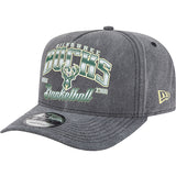 New Era Washed Golfer Milwaukee Bucks Adjustable Hat-left