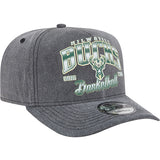 New Era Washed Golfer Milwaukee Bucks Adjustable Hat-right