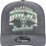 New Era Washed Golfer Milwaukee Bucks Adjustable Hat-front