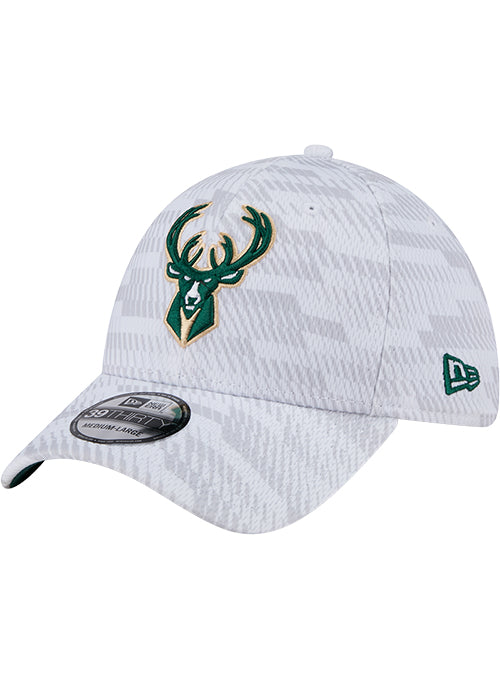 New Era 39Thirty Graded Milwaukee Bucks Flex Fit Hat-left