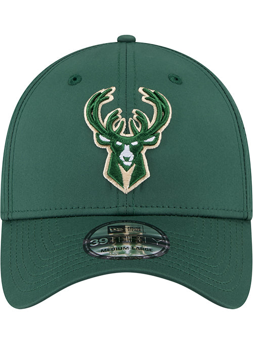 New Era 39Thirty Performance Milwaukee Bucks Flex Hat-front