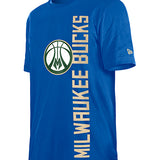 New Era City Edition 2024-25 Wordmark Milwaukee Bucks T-Shirt